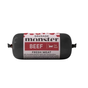 Snabb leverans Monster Cat Sausage Single Protein 80 g
