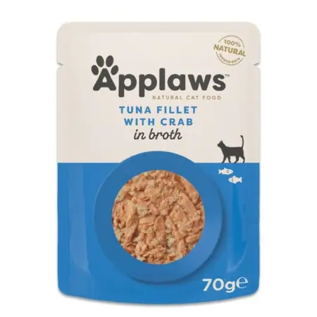 Fynd Applaws Tuna Fillet with Crab 70g