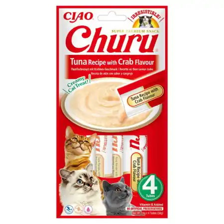 I lager Kattgodis Churu Creamy Tuna with Crab