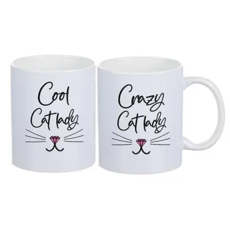Mugg Cool - Crazy Cat Lady Beställ idag