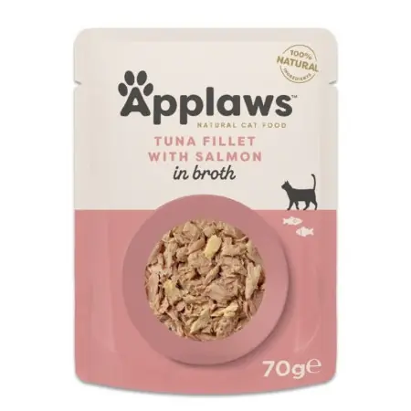 Applaws Tuna Salmon in Broth 70 g Beställ nu