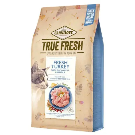 Carnilove TRUE FRESH Cat turkey 1,8 kg Begränsad tid