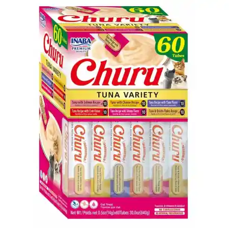 I lager Churu Kattgodis 60-pack Tuna