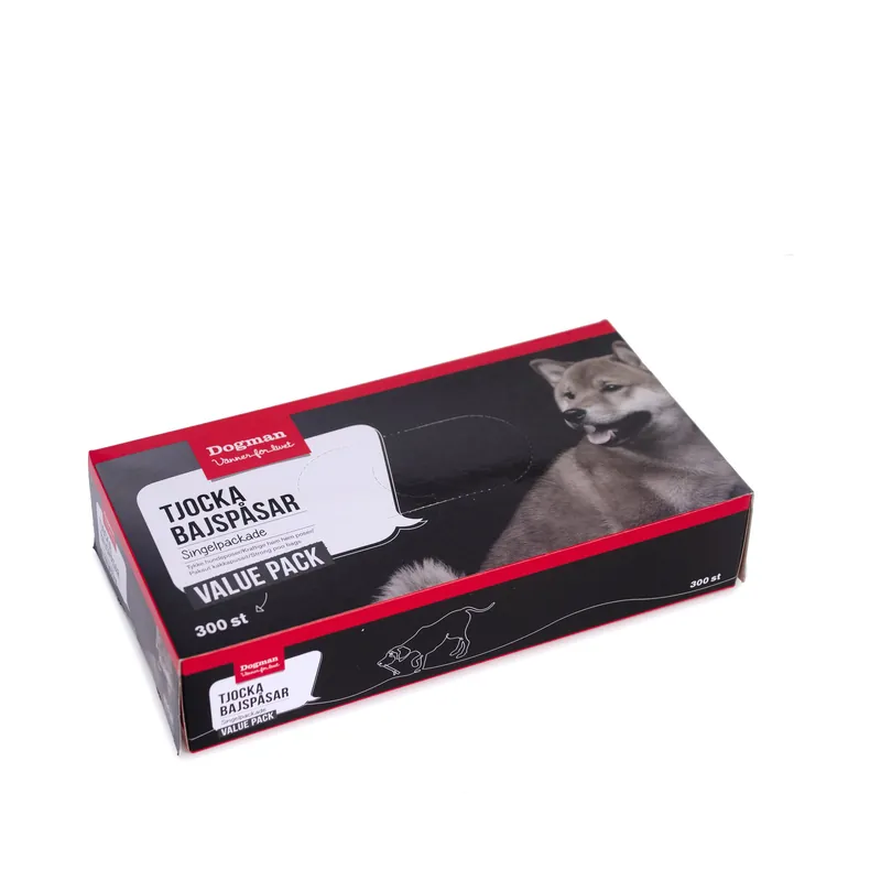 Dogman 300-pack Bajspåsar 300-pack Billig