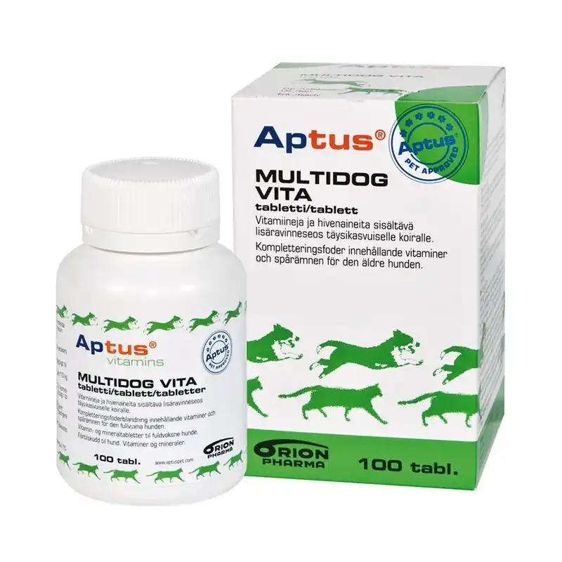 Aptus Multidog Vita Senior 100 tablettia Kampanj
