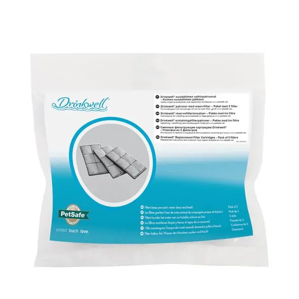 Kundfavorit PetSafe 3-pack Carbon Filter For Drinkwell Water Fountain