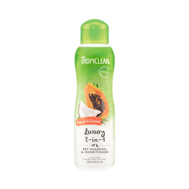 Nyhet TropiClean 2-in-1 Luxury Shampoo & Conditioner 355 ml