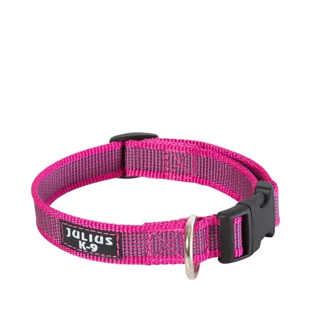 Julius-K9 C&G -kaulapanta Vaaleanpunainen / 27-42 cm / 20 mm Premium