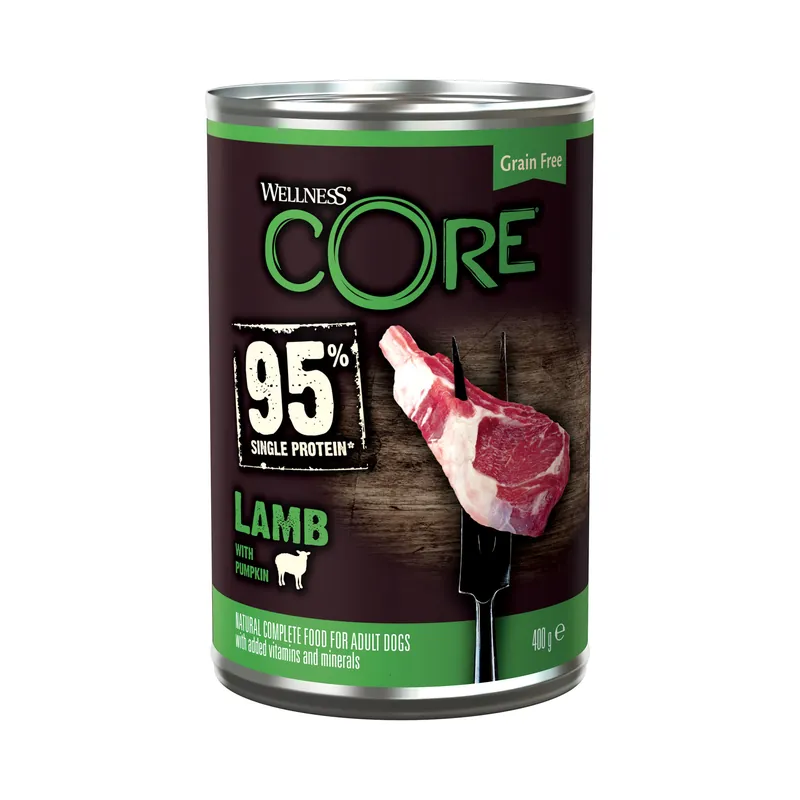CORE Dog 95 Lamb & Pumpkin 400 g Rabatter