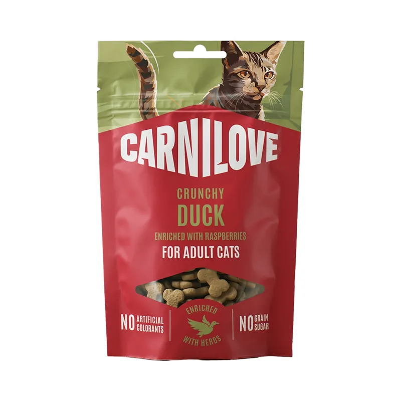 Bästa pris Carnilove Cat Crunchy Snack Duck & Raspberries 50 g