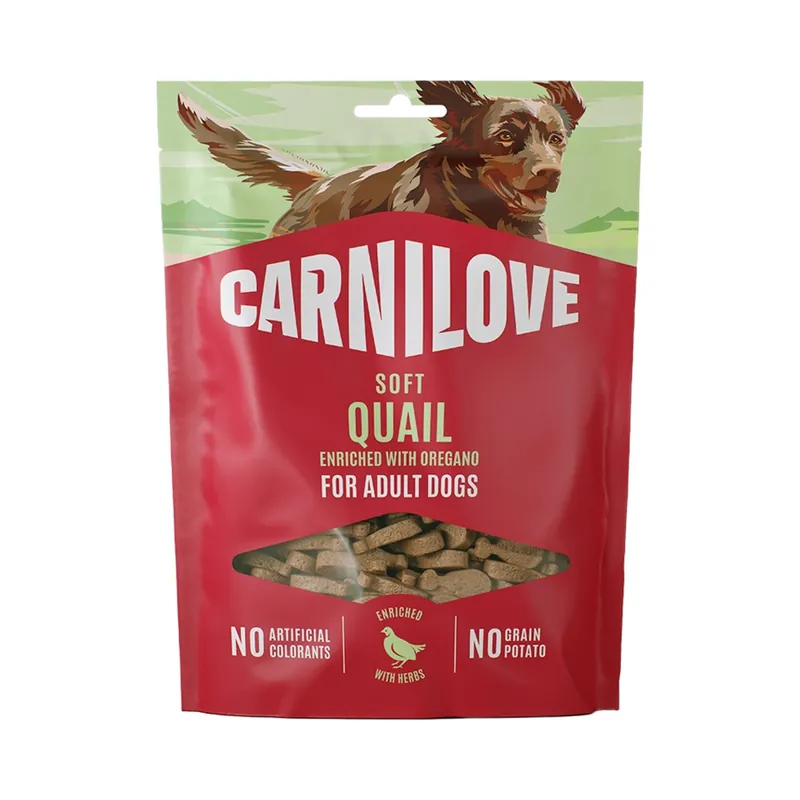 Carnilove Dog Soft Snack Quail & Oregano 200 g Begränsad tid