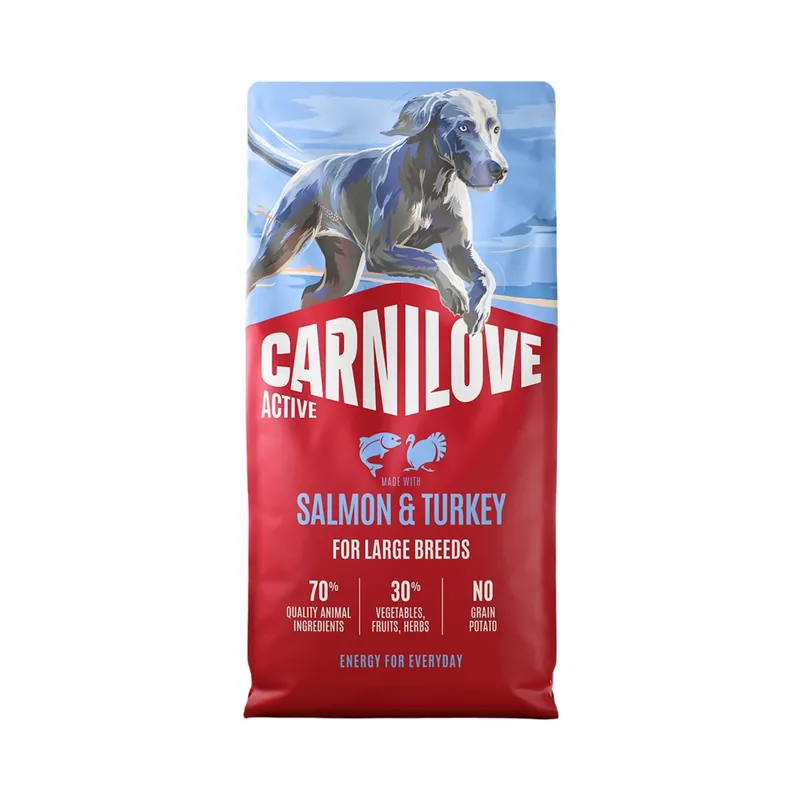 Begränsat erbjudande Carnilove Active Salmon & Turkey Adult Large Breed 1.5 kg