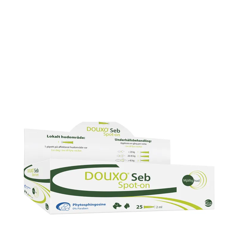 Rabatt Ceva Douxo Seb Spot-On 25x2 ml