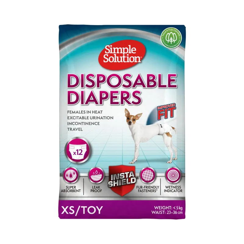Simple Solution Disposable Diaper XS Nyhet
