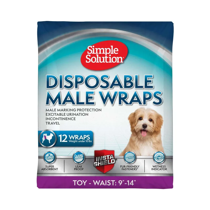 Simple Solution Disposable Male Wraps 12-pack XS Köp online