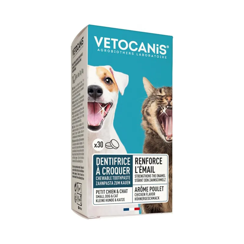 Begränsad tid Vetocanis Zahntabletten Für Katzen/Kleine Hunde