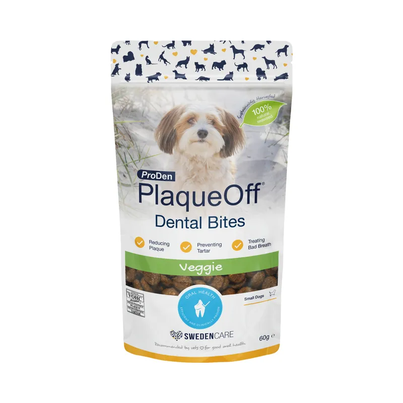 Swedencare ProDen Plaqueoff Dental Bites 60 g Begränsat antal