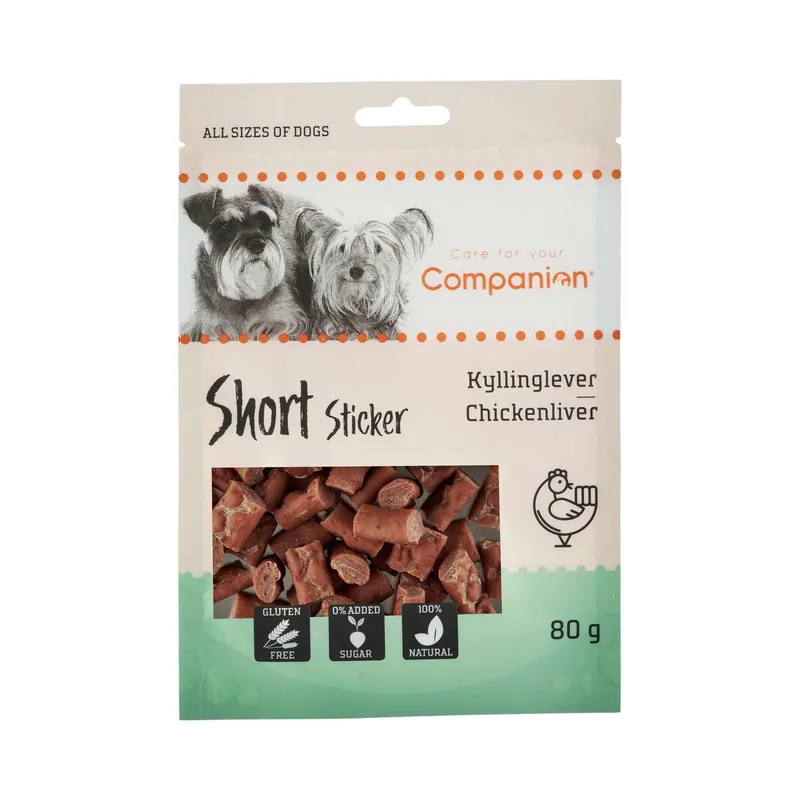Nyhet Companion Short Liver Sticker 80 g