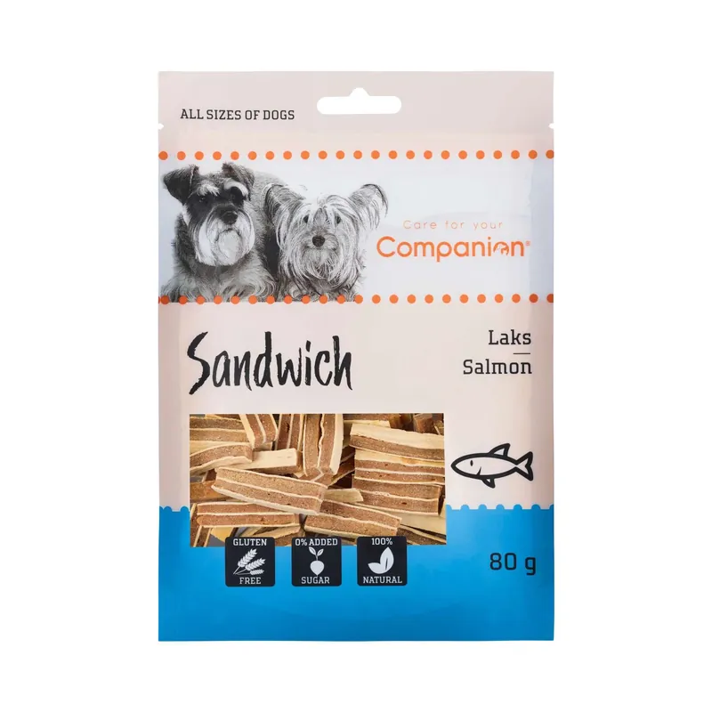 Companion Salmon Sandwich 80 g Beställ nu