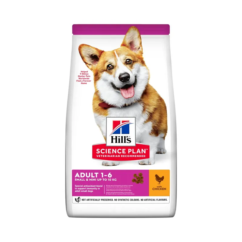 Lägg i varukorgen Hill's Pet Nutrition Hill's SCIENCE PLAN Small & Mini Adult Hundefutter Mit Huhn 1.5 kg