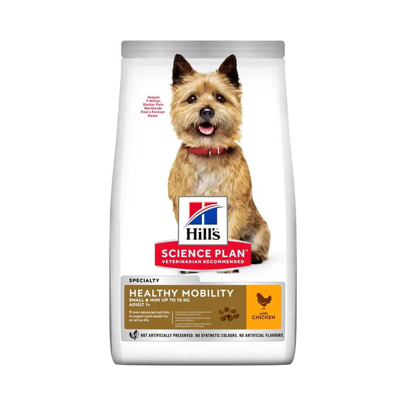 Hill's Pet Nutrition Hill's SCIENCE PLAN Healthy Mobility Small & Mini Adult Hundfoder med Kyckling 1.5 kg Beställ idag