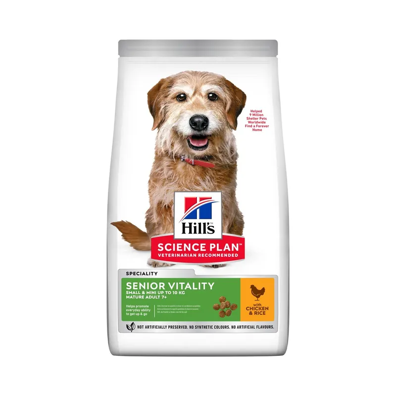 Hill's Pet Nutrition Hill's Dog Senior Vitality 11+ Small & Mini Chicken 1.5 kg Endast denna vecka