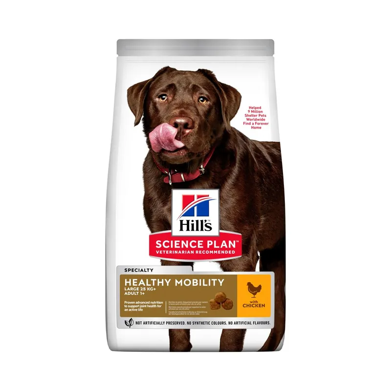 Hill's Pet Nutrition Hill's SCIENCE PLAN Healthy Mobility Adult Hundefoder Til Store Racer Med Kylling 14 kg Endast idag