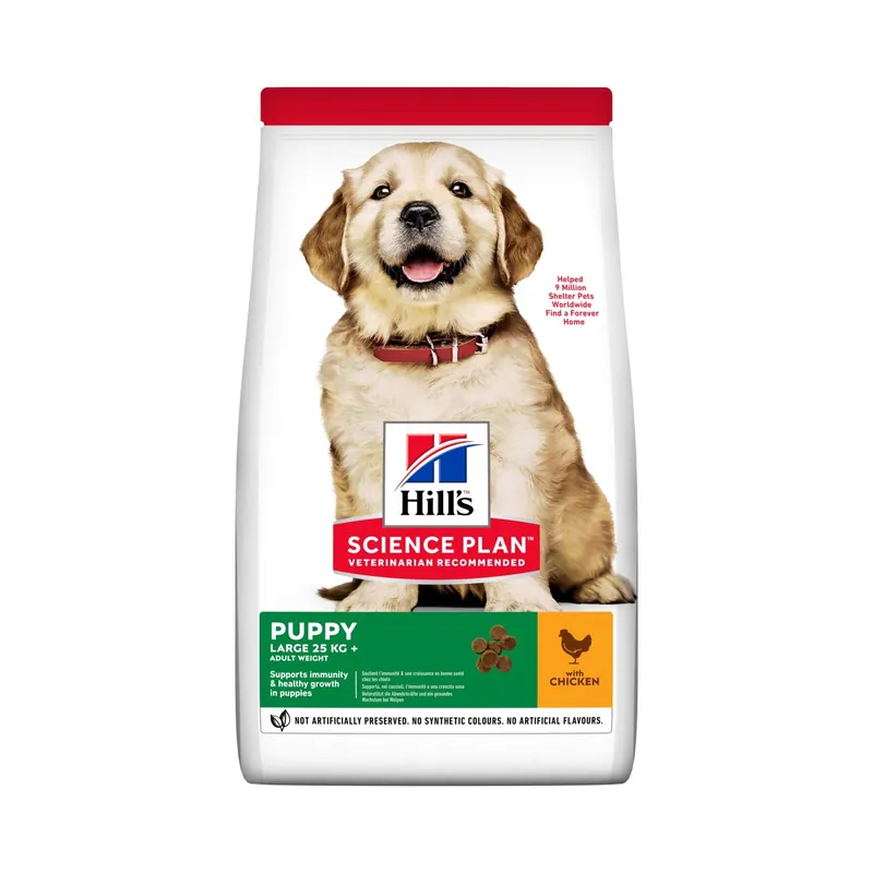 Beställ idag Hill's Pet Nutrition Hill's SCIENCE PLAN Puppy Large Breed Puppy Food with Chicken 12 kg