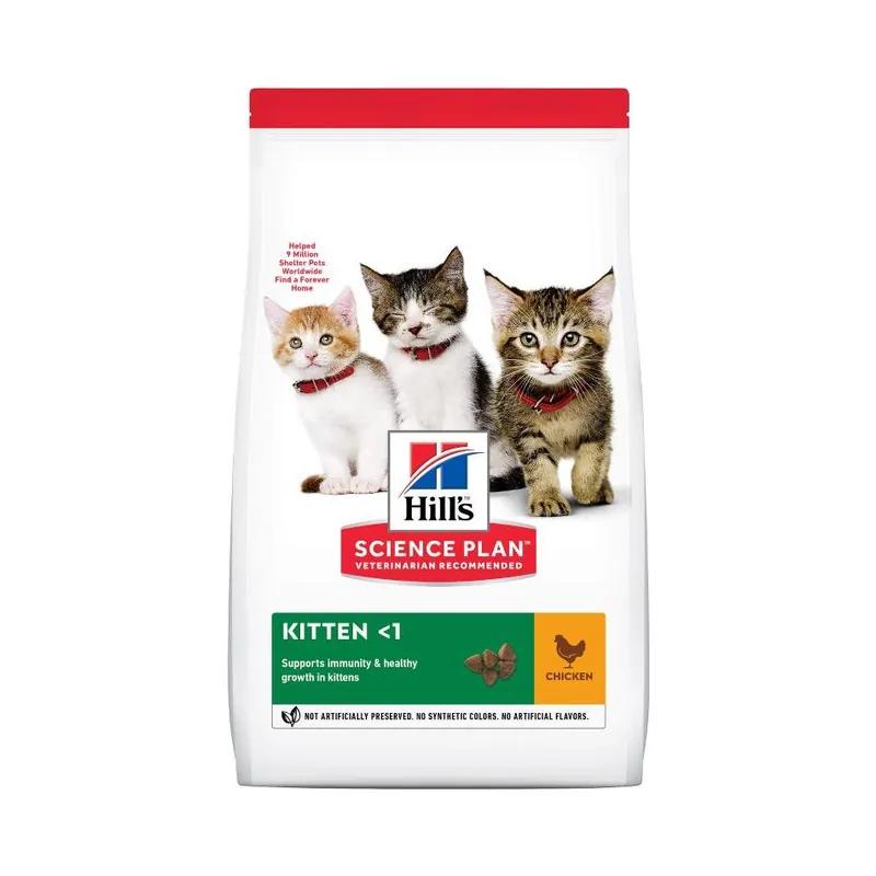 Hill's Pet Nutrition Hill's SCIENCE PLAN Kitten Kattungefoder med Kyckling 1.5 kg Beställ idag