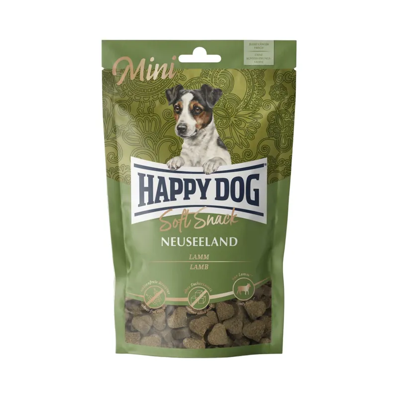 Beställ nu Happy Dog Soft Snack Mini Neuseeland 100 g