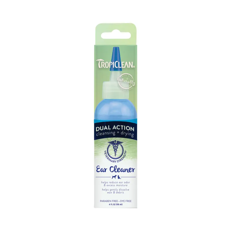 Begränsat antal Tropiclean Dual Action Ear Cleaner 118 ml