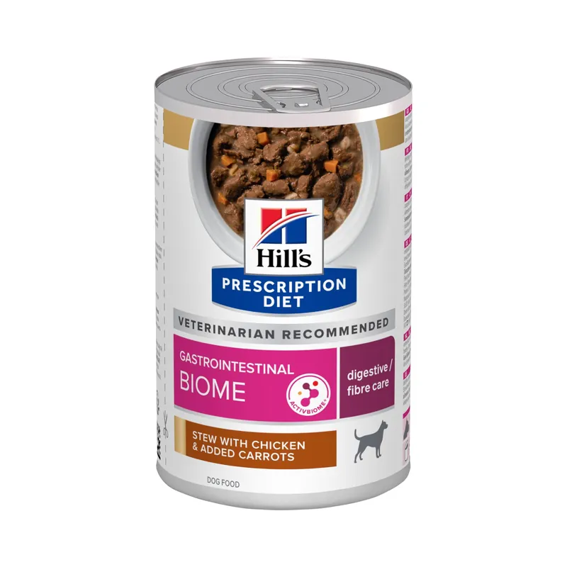 Billig Hill's PRESCRIPTION DIET Gastrointestinal Biome Stew Nassfutter Mit Huhn Und Karotten 12x354 g