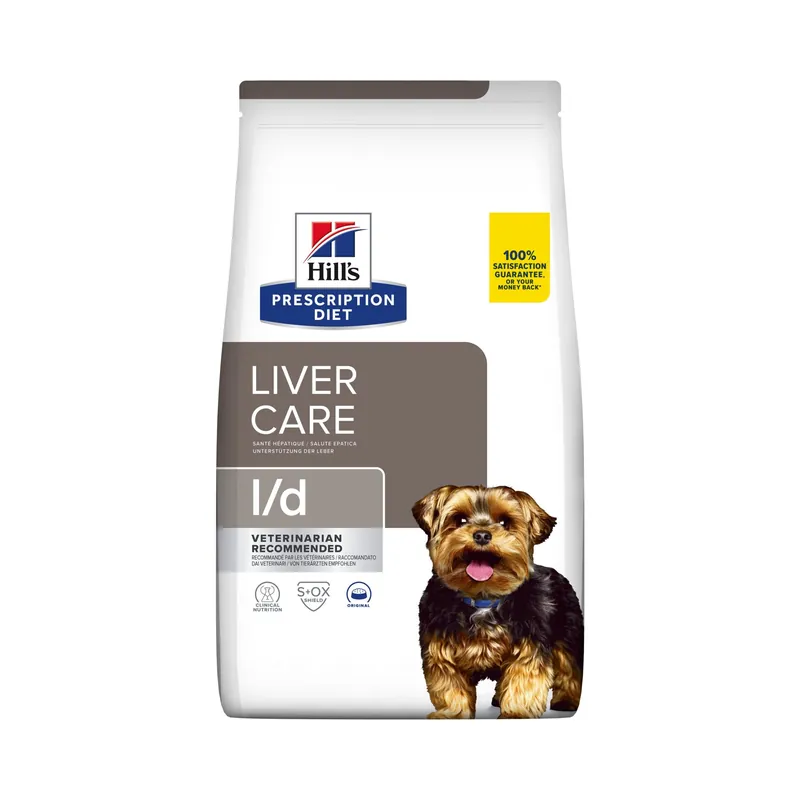 Hill's PRESCRIPTION DIET L/d Trockenfutter für Hunde 10kg Rabatter