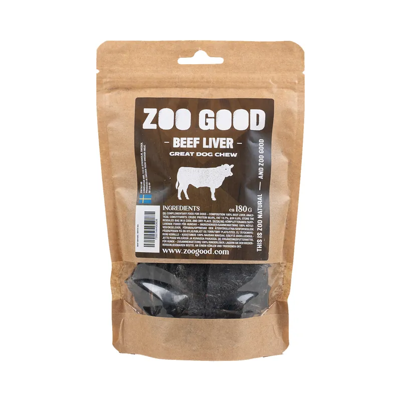 ZOO GOOD naudanmaksa 180 g Fynd