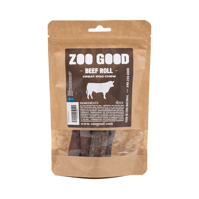 ZOO GOOD Rindsrolle 4er-Pack Rabatter