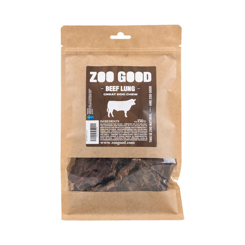 Lägg i varukorgen ZOO GOOD Nötlunga 150 g