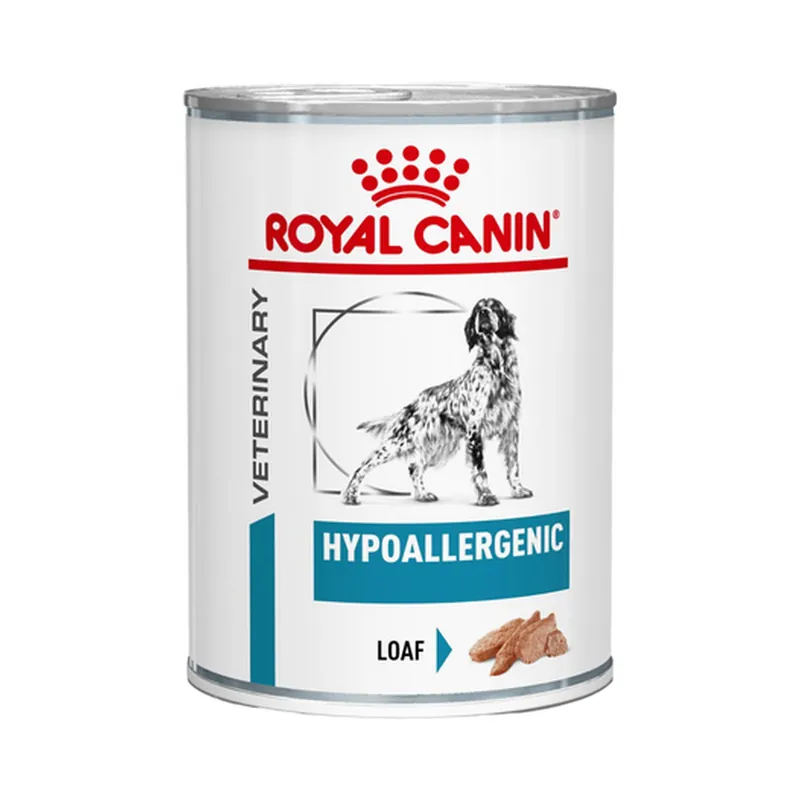Sänkt pris Royal Canin Derma Hypoallergenic Loaf Can märkäruoka koirille 12x200 g