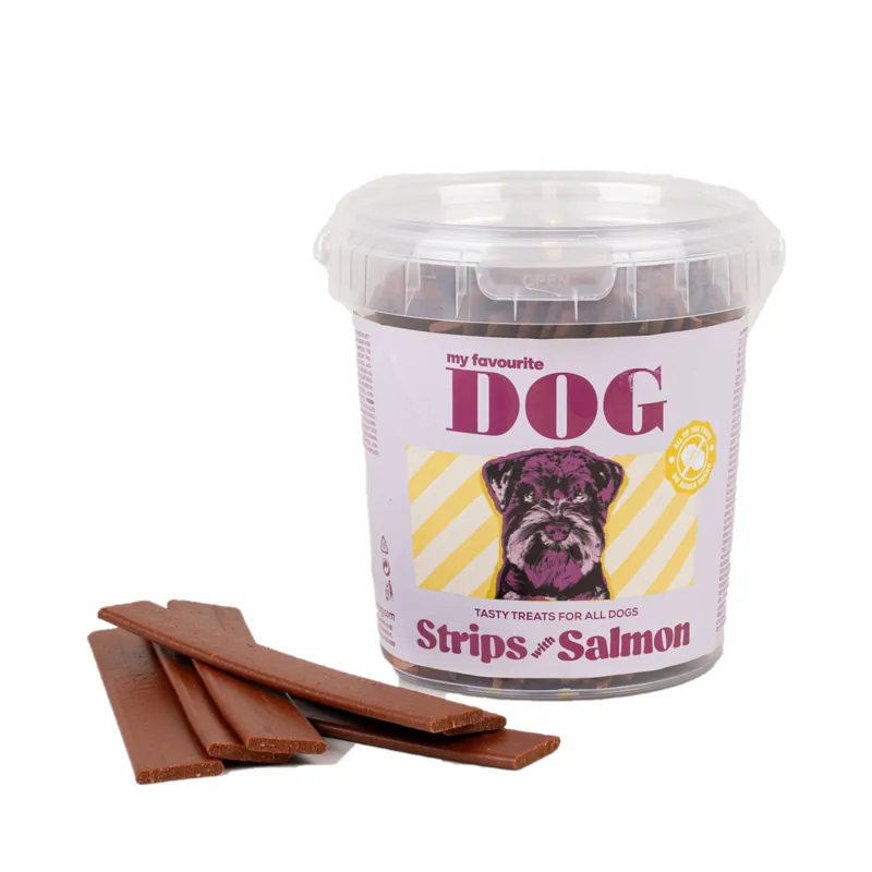 Reapris My favourite DOG Strips with Salmon 500 g