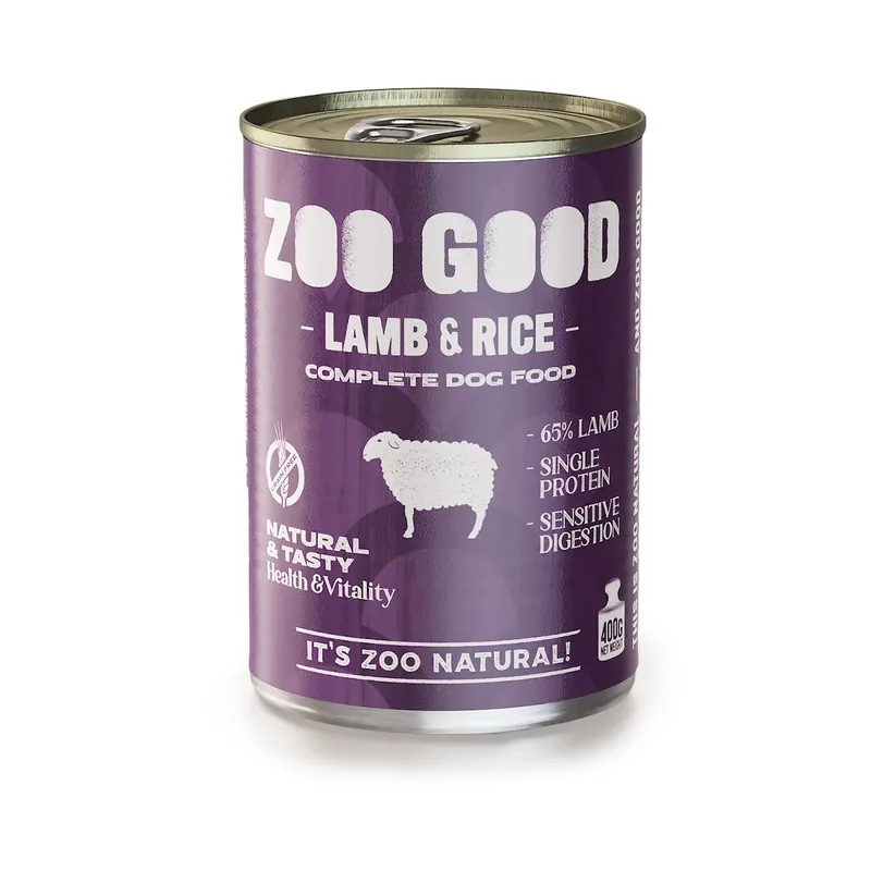 I lager ZOO GOOD Adult Lamb & Rice 400 g