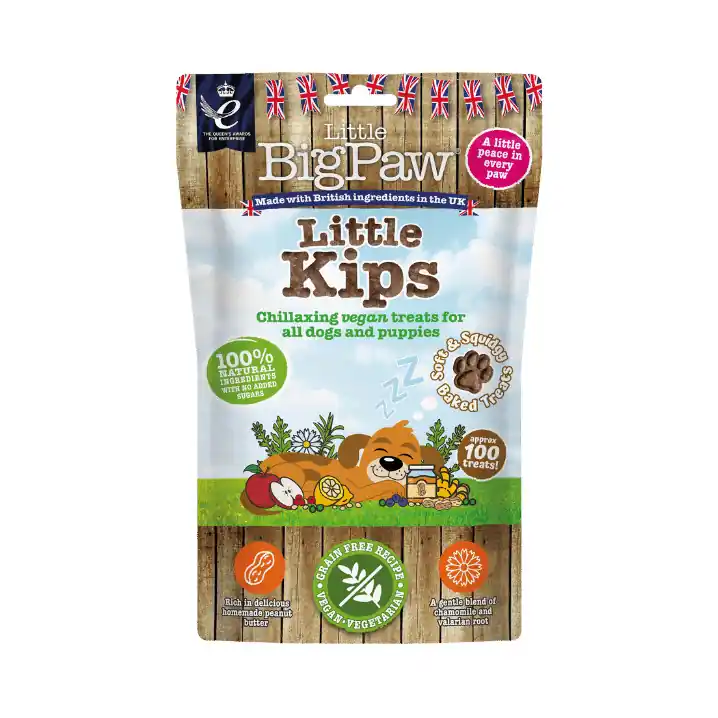 Little BigPaw Pikku Kips Chillaxing Vegaaniset Herkut 90 g Lågt pris