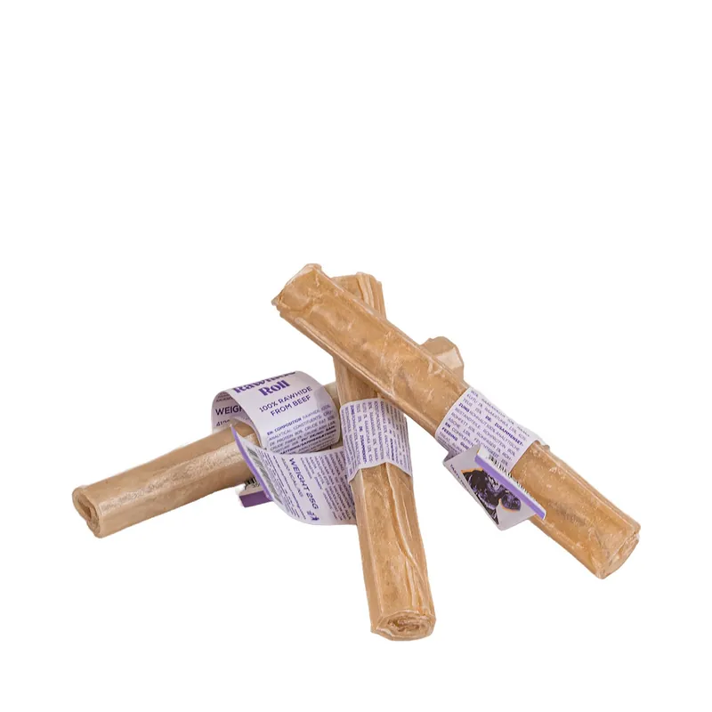 My favourite DOG Pressed Rawhide Chew Roll Natural S (12 cm) Extra rabatt