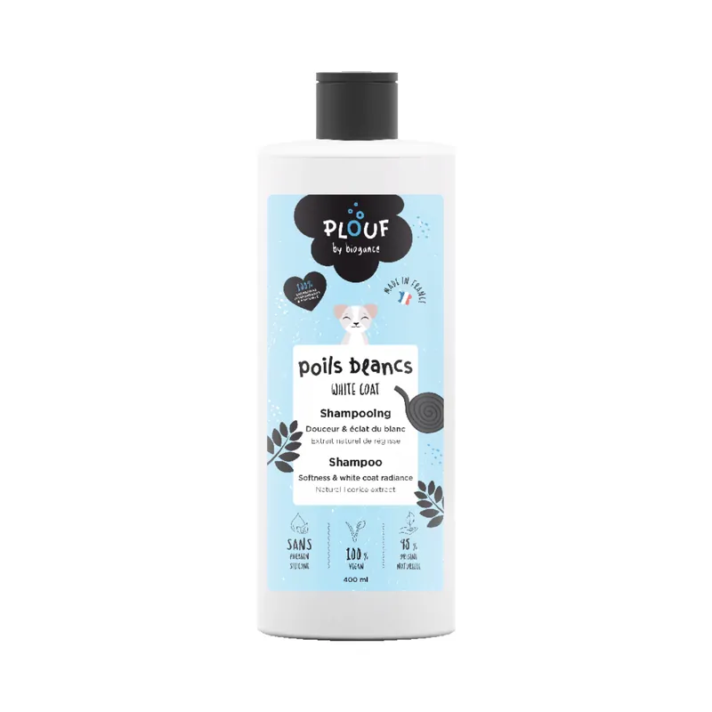 Snabb frakt Plouf Schampo Vit Päls 200 ml