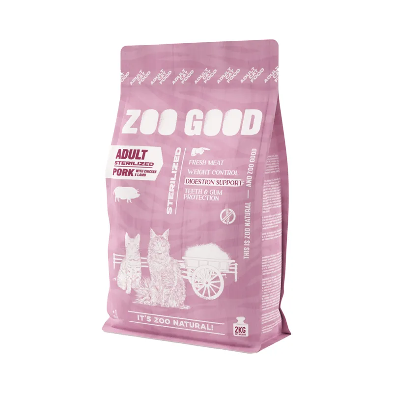 Expressleverans ZOO GOOD Cat Adult Sterilised Grain Free Sianliha & Karitsa Steriloitu 2kg