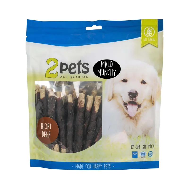 2pets Chewing Sticks Ground 30-pack Deer 400 g Köp online