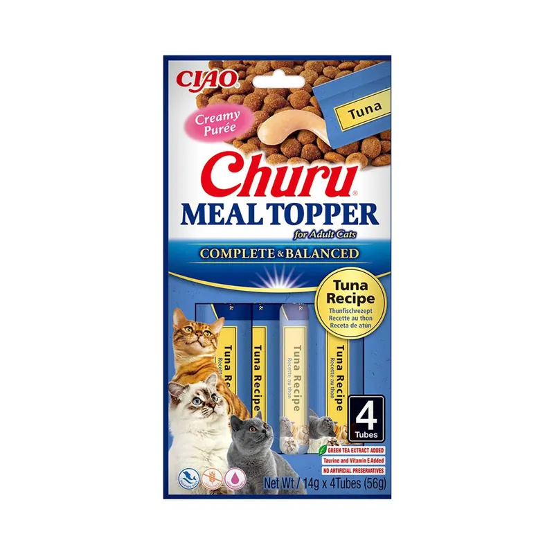 Köp nu Churu Cat Meal Topper Tuna 4x15 ml