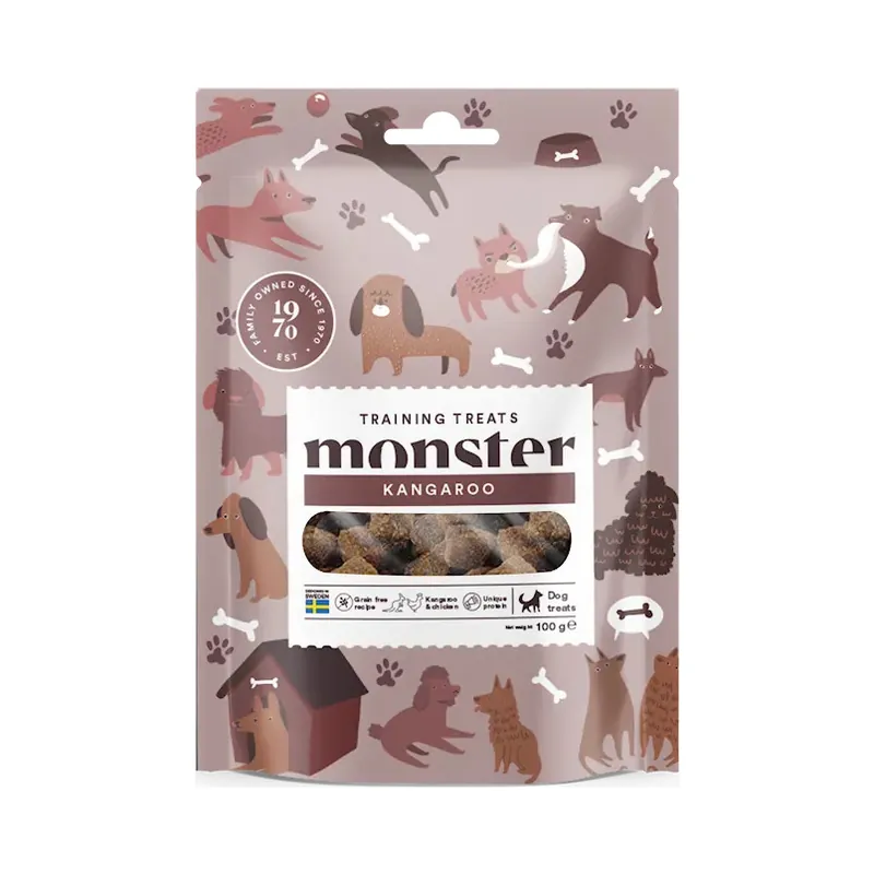 Billigare Monster Dog Training Treats Huhn & Känguru 100 g