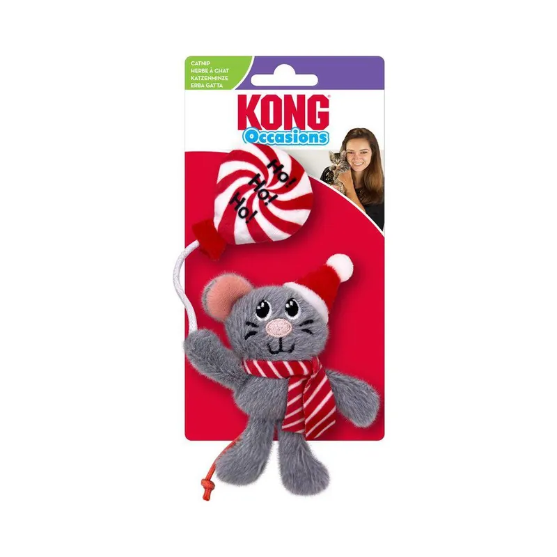 KONG Holiday Occasions Mouse Populär