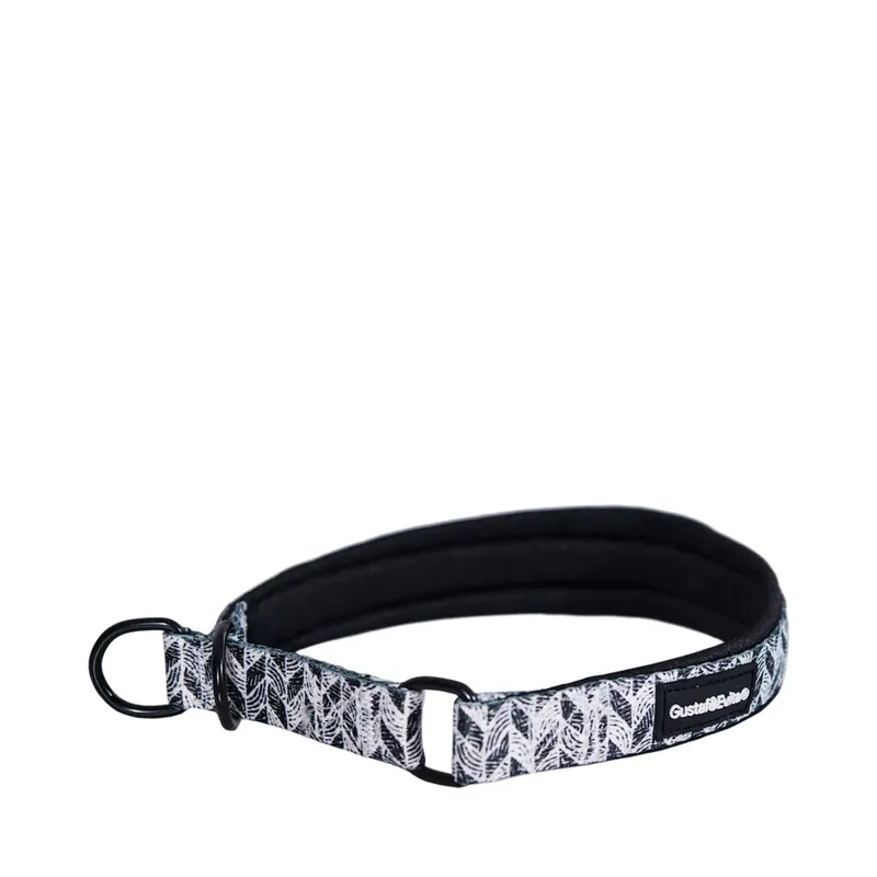 Gustaf & Evita Dog Collar Half Stripe Trendish XS Erbjudandepris