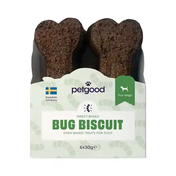 Petgood Insektbaserede Hundekiks I 6-pak 100 g Extra rabatt