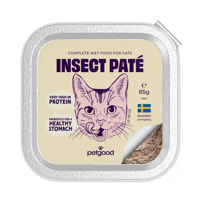Petgood Insektsbaserat Våtfoder för Vuxna Katter 85 g Erbjudande